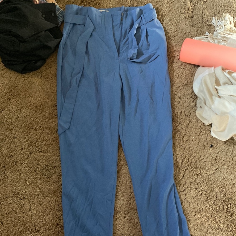 Blue dress pants